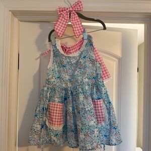 Sweet honey Easter Dress 5Y